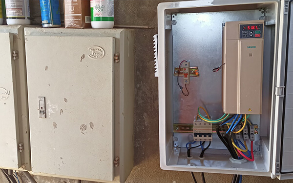 Inverter per pompa acqua solare da 11 kW a Minya, Egitto