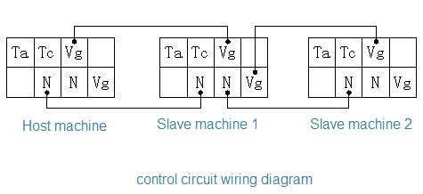 schema elettrico del circuito di controllo