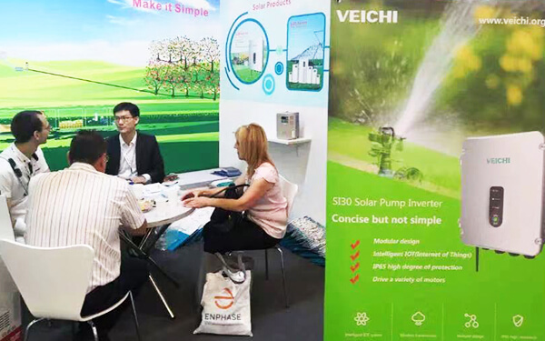 VEICHI on Intersolar Europe 2018 Exhibition in Munich, Germany