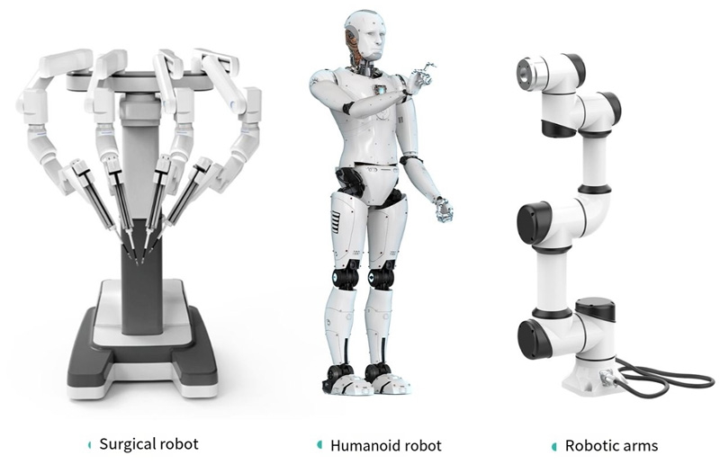 adatto per un'ampia gamma di componenti di giunti robot